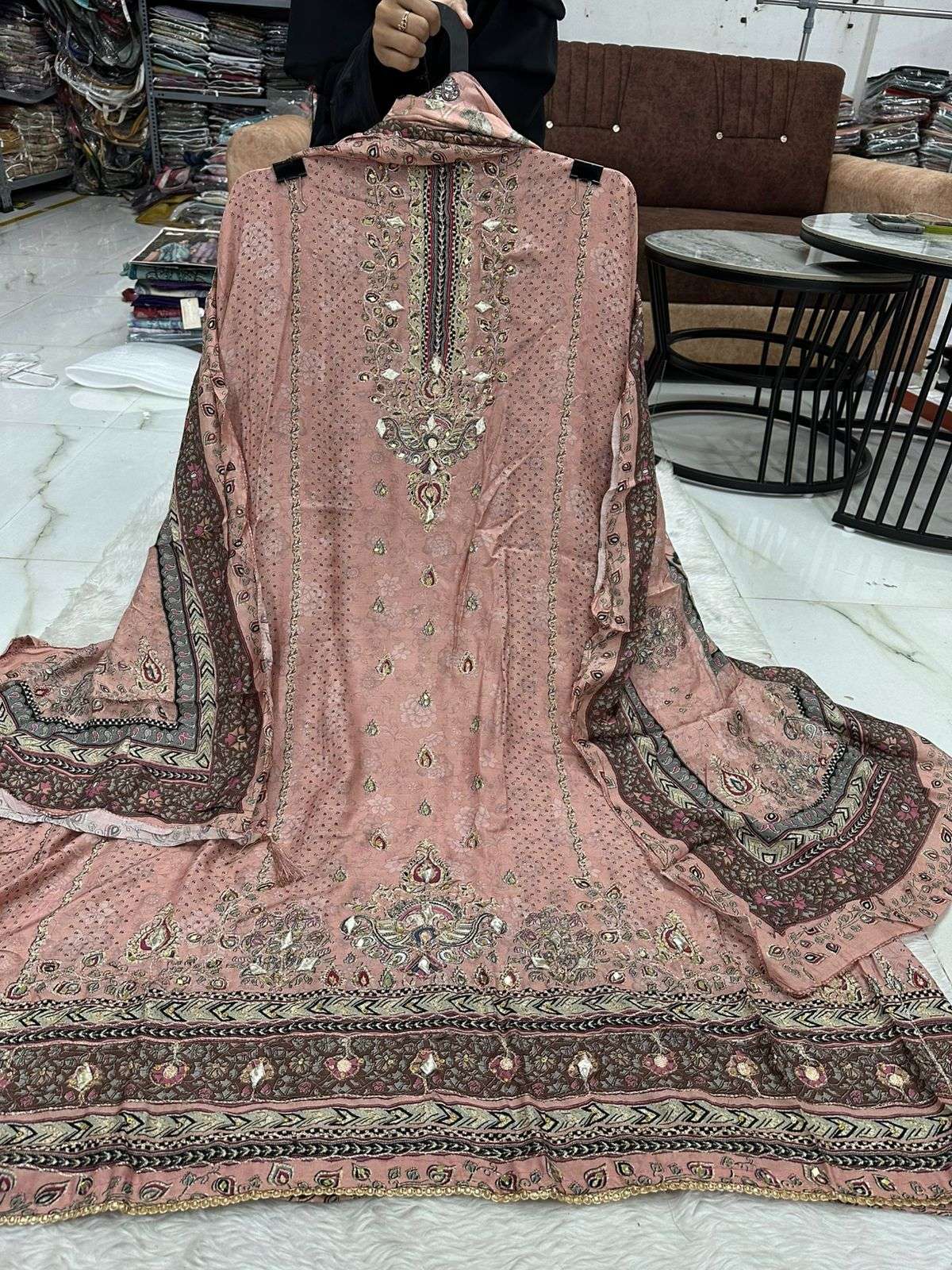 Falah Premium Maslin Collection Code - 26075 By Falah Designer Suits - 03