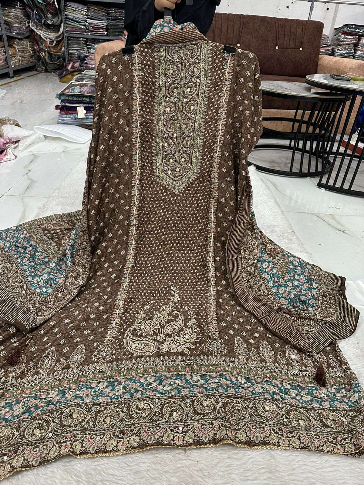 Falah Premium Maslin Collection Code - 26077 By Falah Designer Suits - 03