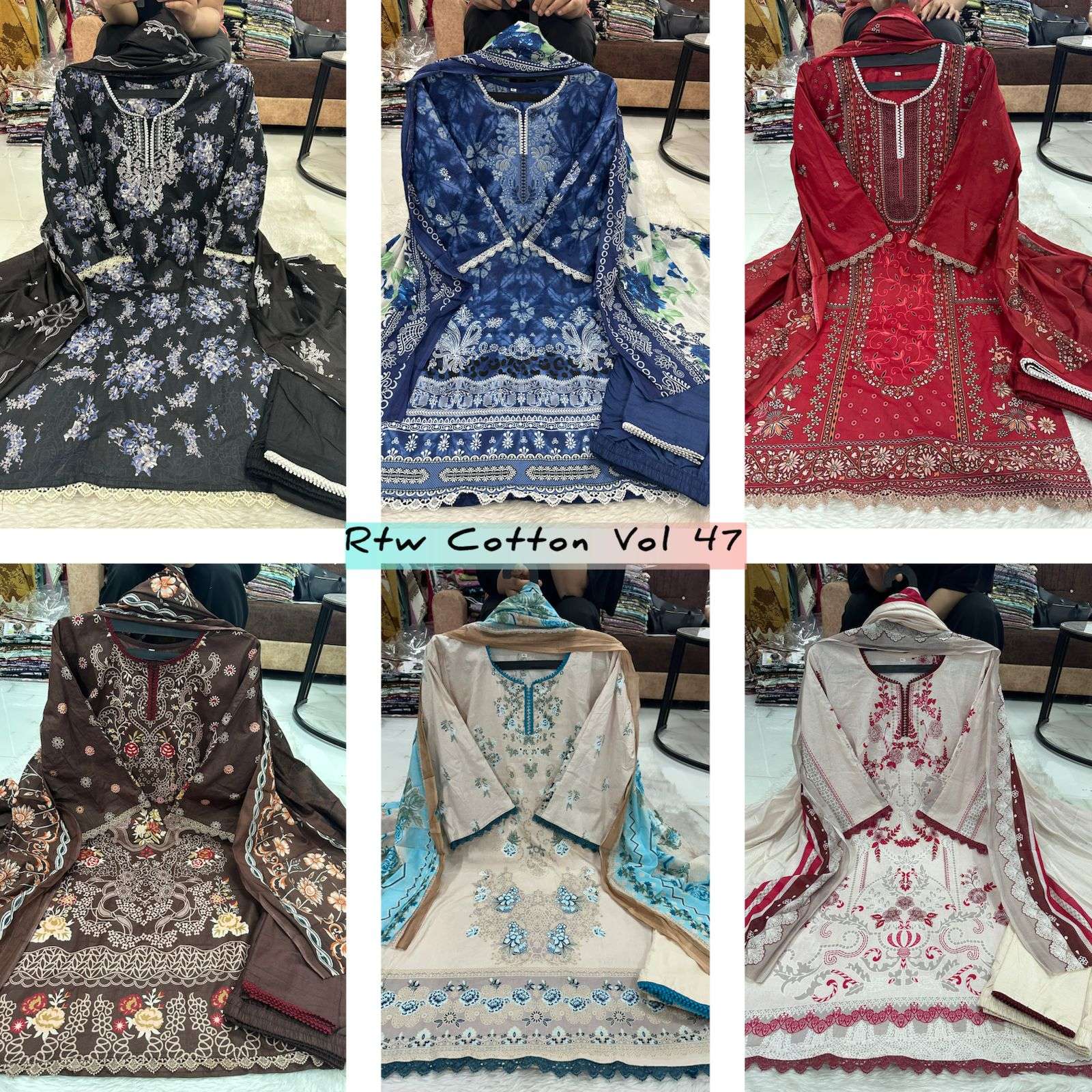 HEAVY COTTON LUXURY COLLECTION VOL - 47 BY RTW - 01 - 06