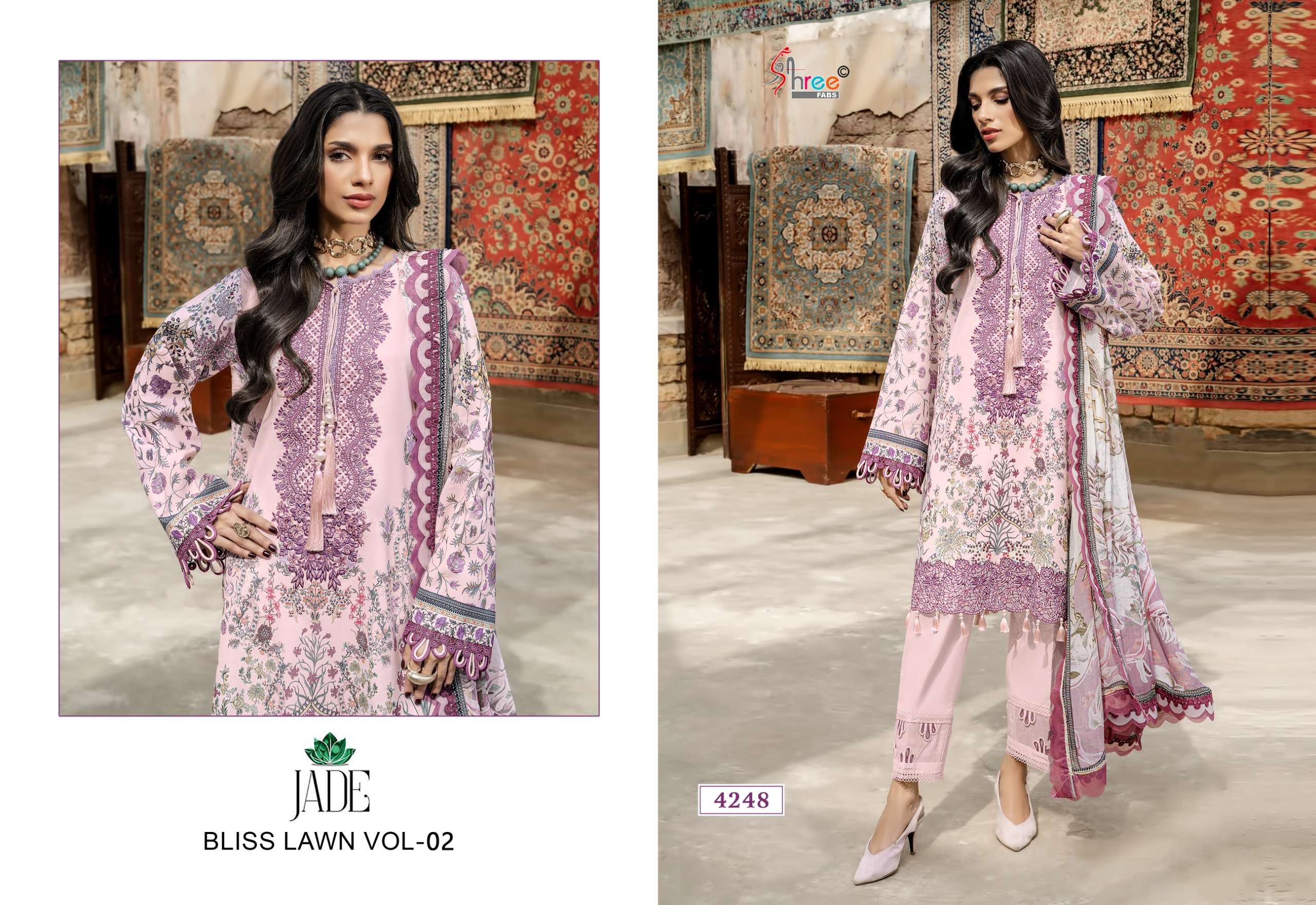 JADE BLISS LAWN VOL - 02 BY SHREE FABS - 02