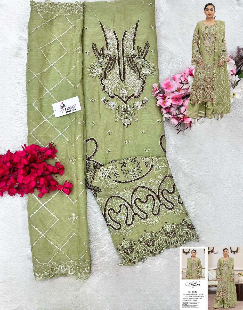 MARIA B. CHIFFONS D.NO. SF - 5628 BY SHREE FABS - 01