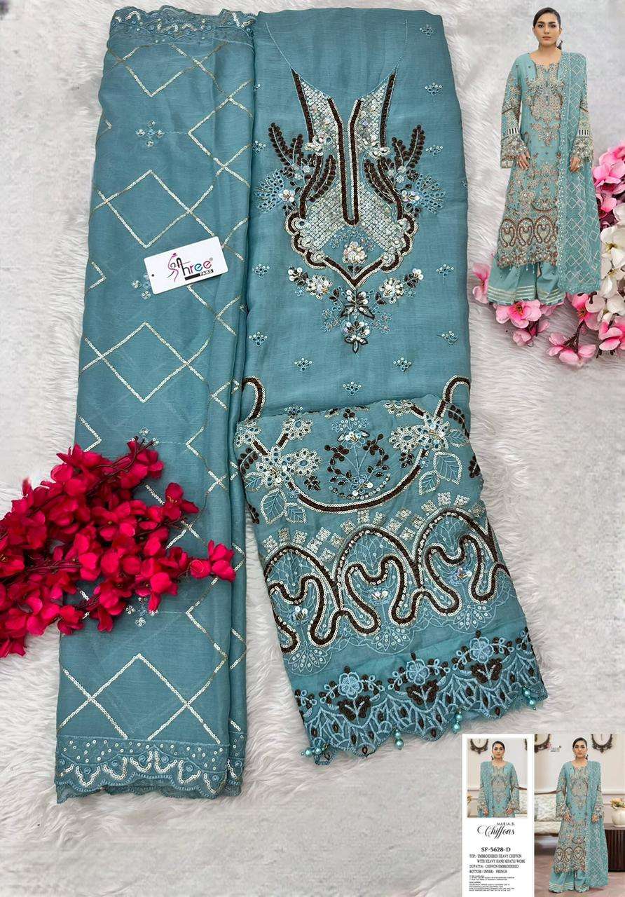 MARIA B. CHIFFONS D.NO. SF - 5628 BY SHREE FABS - 04