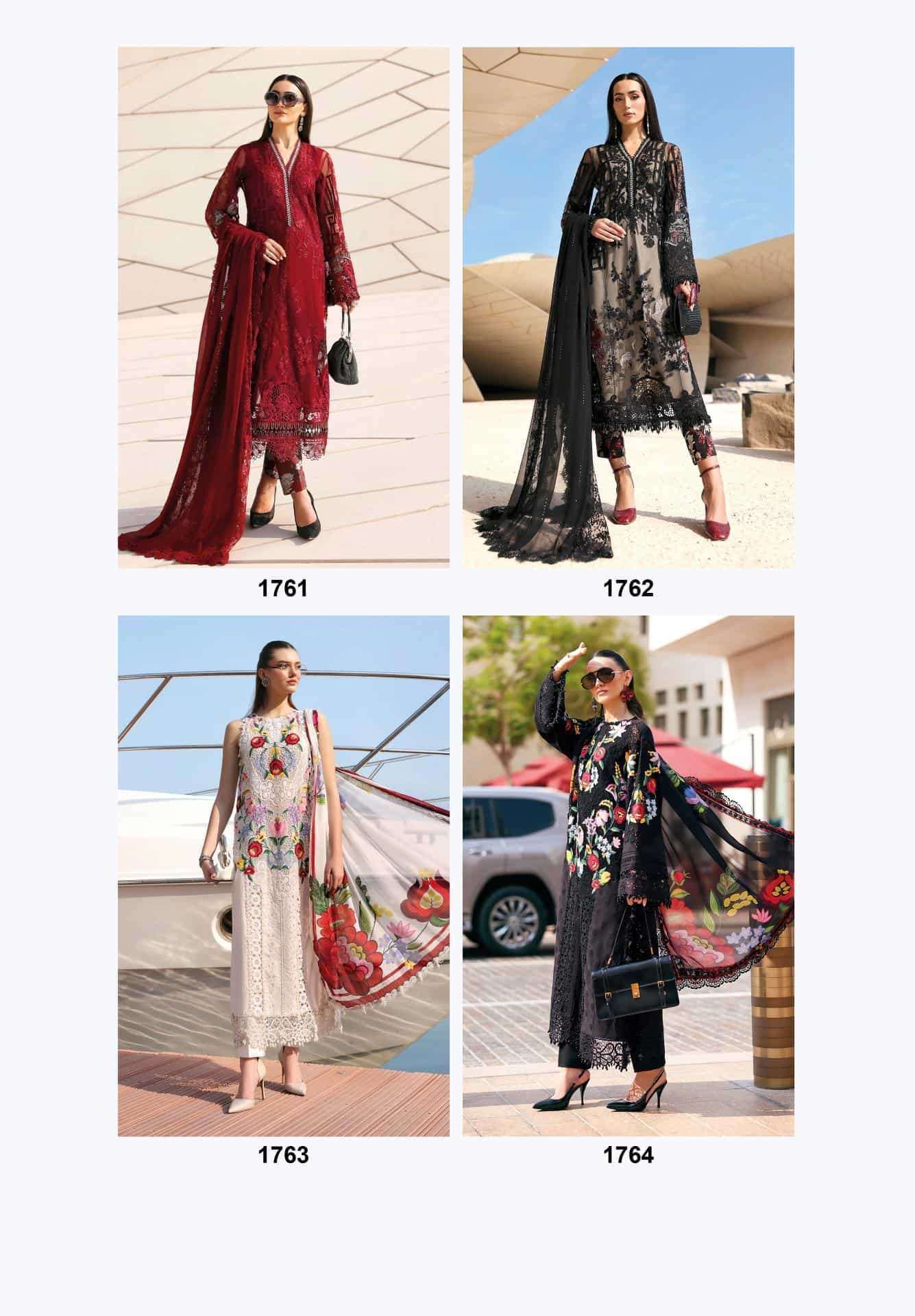 MARIA B PREMIUM EMBROIDERED - 03 BY DEEPSY SUITS - 01 - 04 B