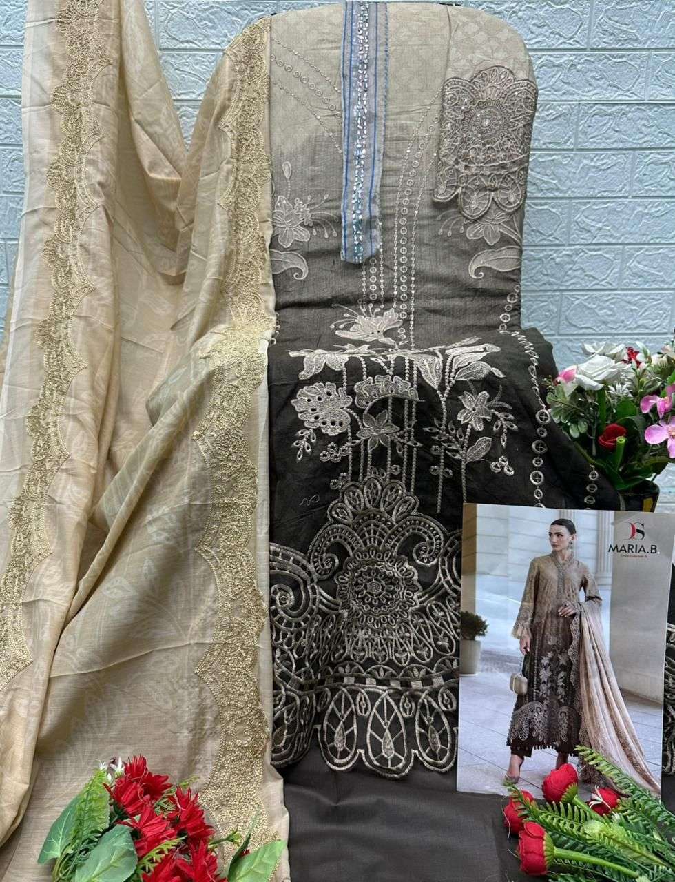 MARIA B PREMIUM EMBROIDERED - 03 D NO.1831 & 1832 DEEPSY SUITS - 03