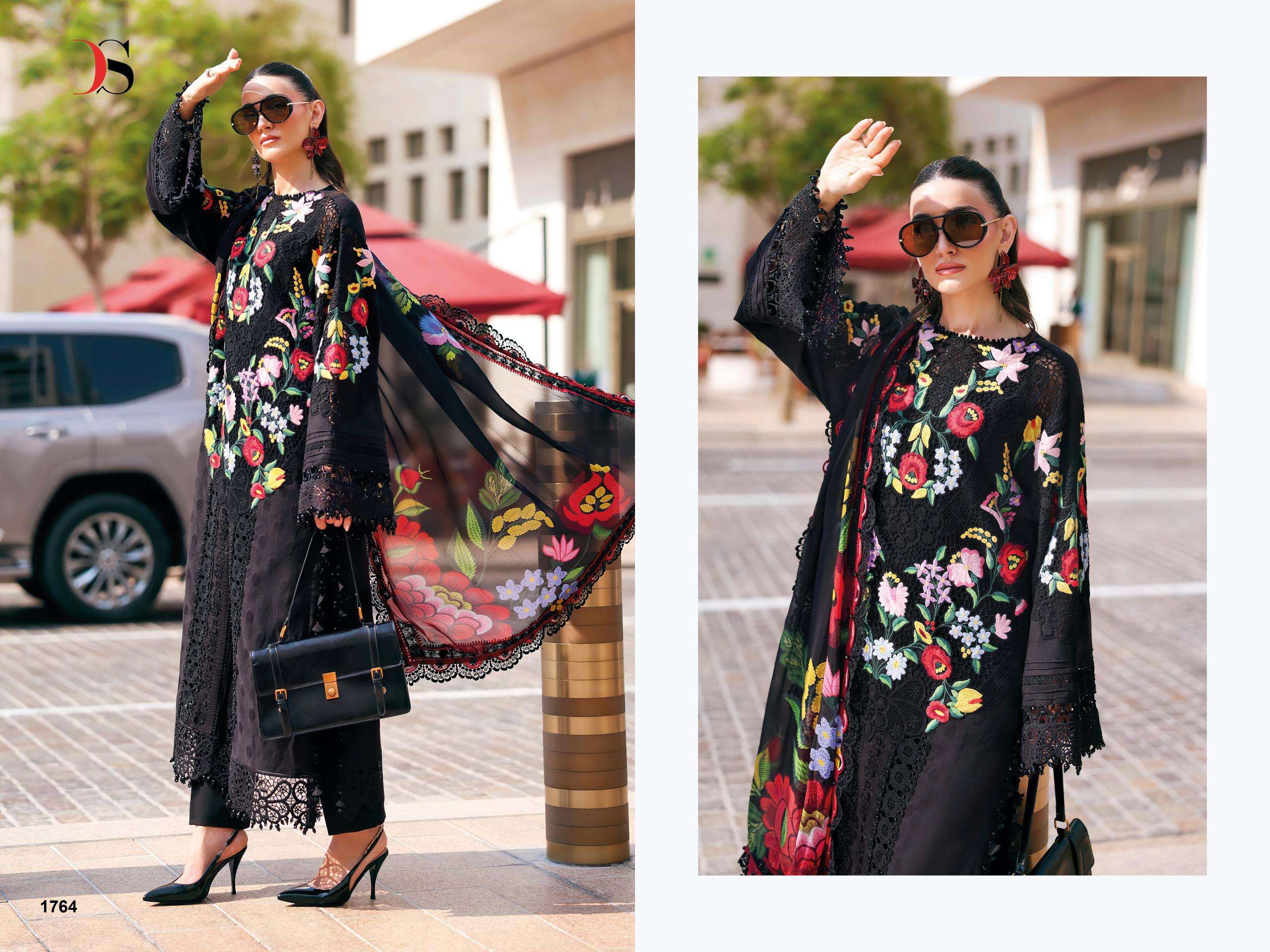 MARIA B PREMIUM EMBROIDERED - 03 DEEPSY SUITS - 04