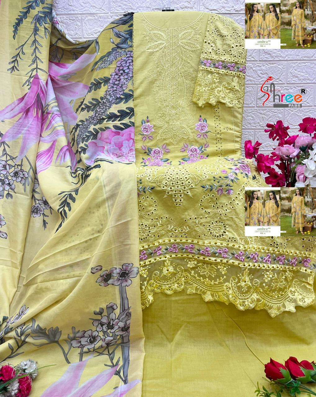 OMBRE LAWN COLLECTION VOL - 06 BY SHREE FAB - 02