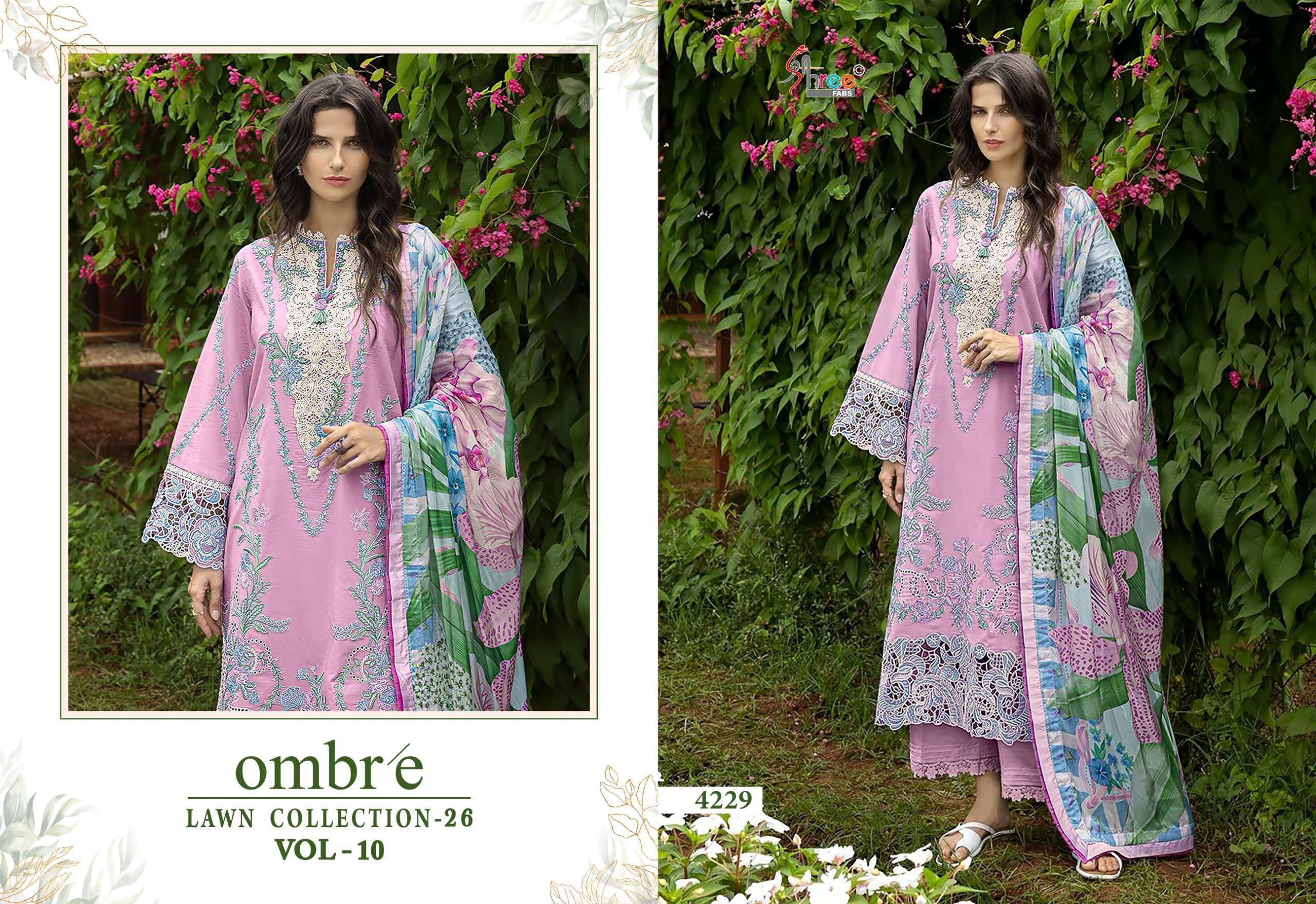 OMBRE LAWN COLLECTION VOL - 10 BY SHREE FABS - 04