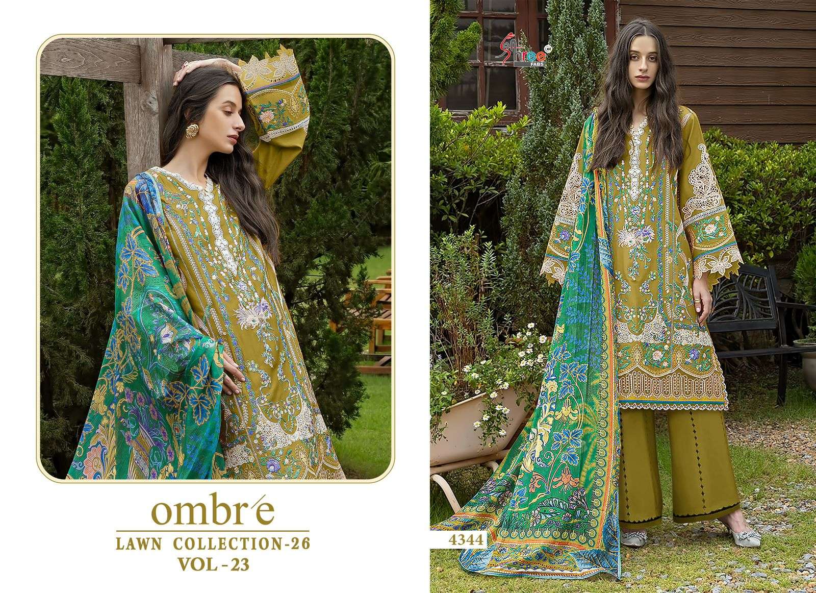 OMBRE LAWN COLLECTION VOL - 23 BY SHREE FABS - 04
