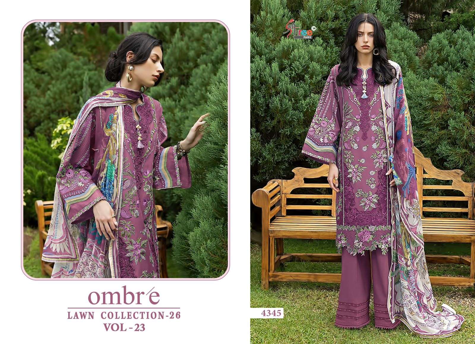 OMBRE LAWN COLLECTION VOL - 23 BY SHREE FABS - 05