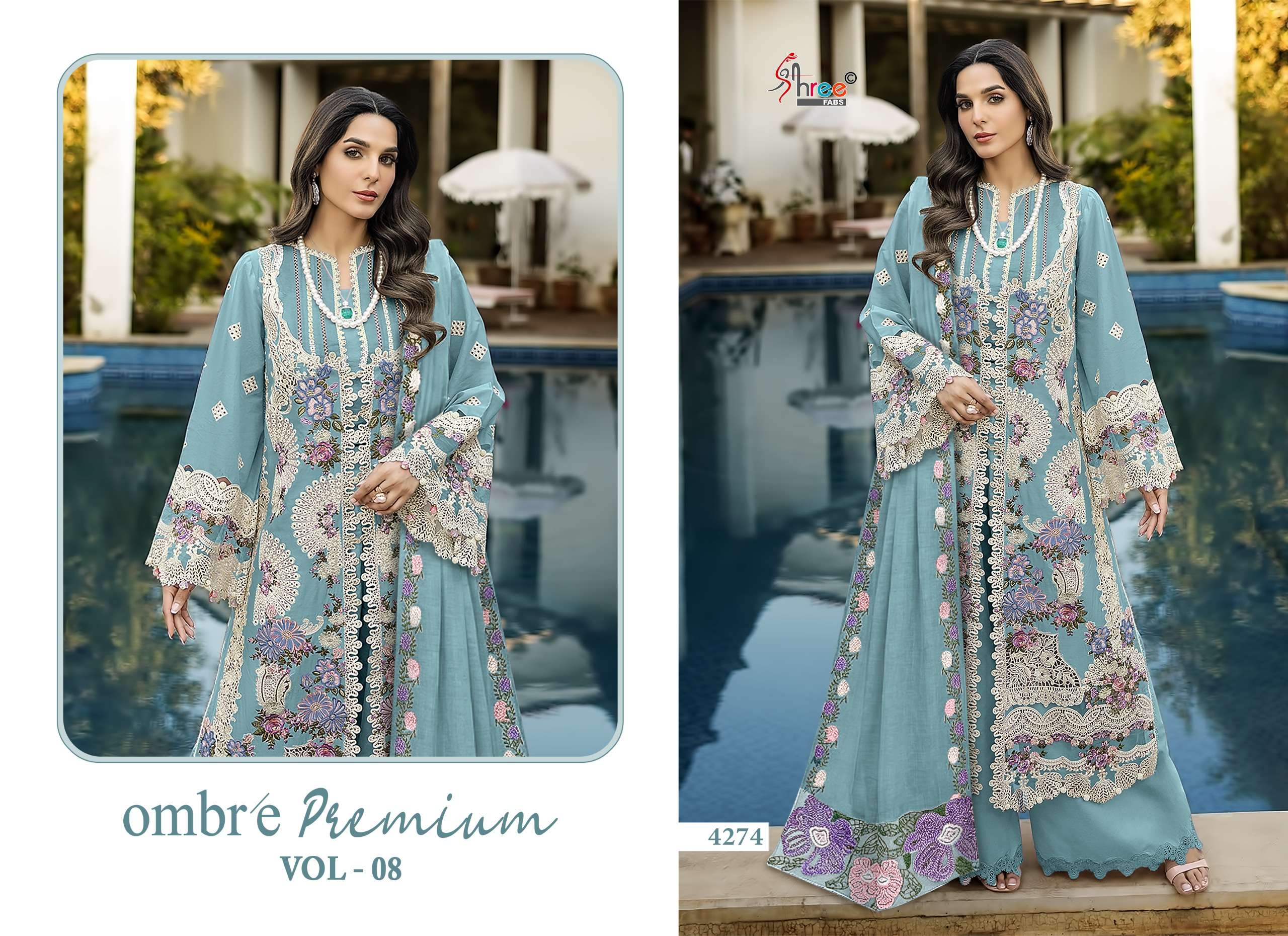 OMBRE PREMIUM VOL- 08 BY SHREE FABS - 04