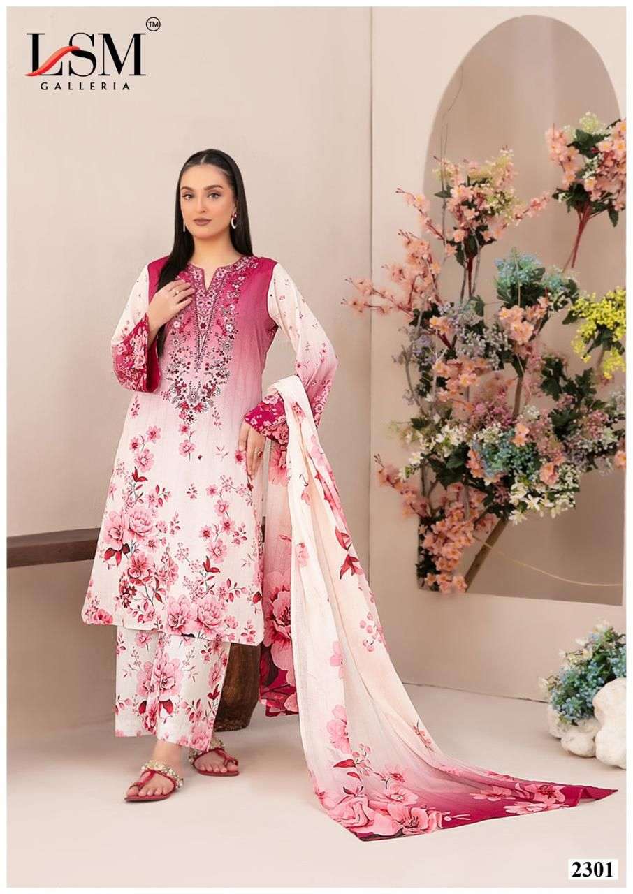 PARIAN DREAM HEAVY LUXURY LAWN COLLECTION VOL - 23 BY LSM - 01