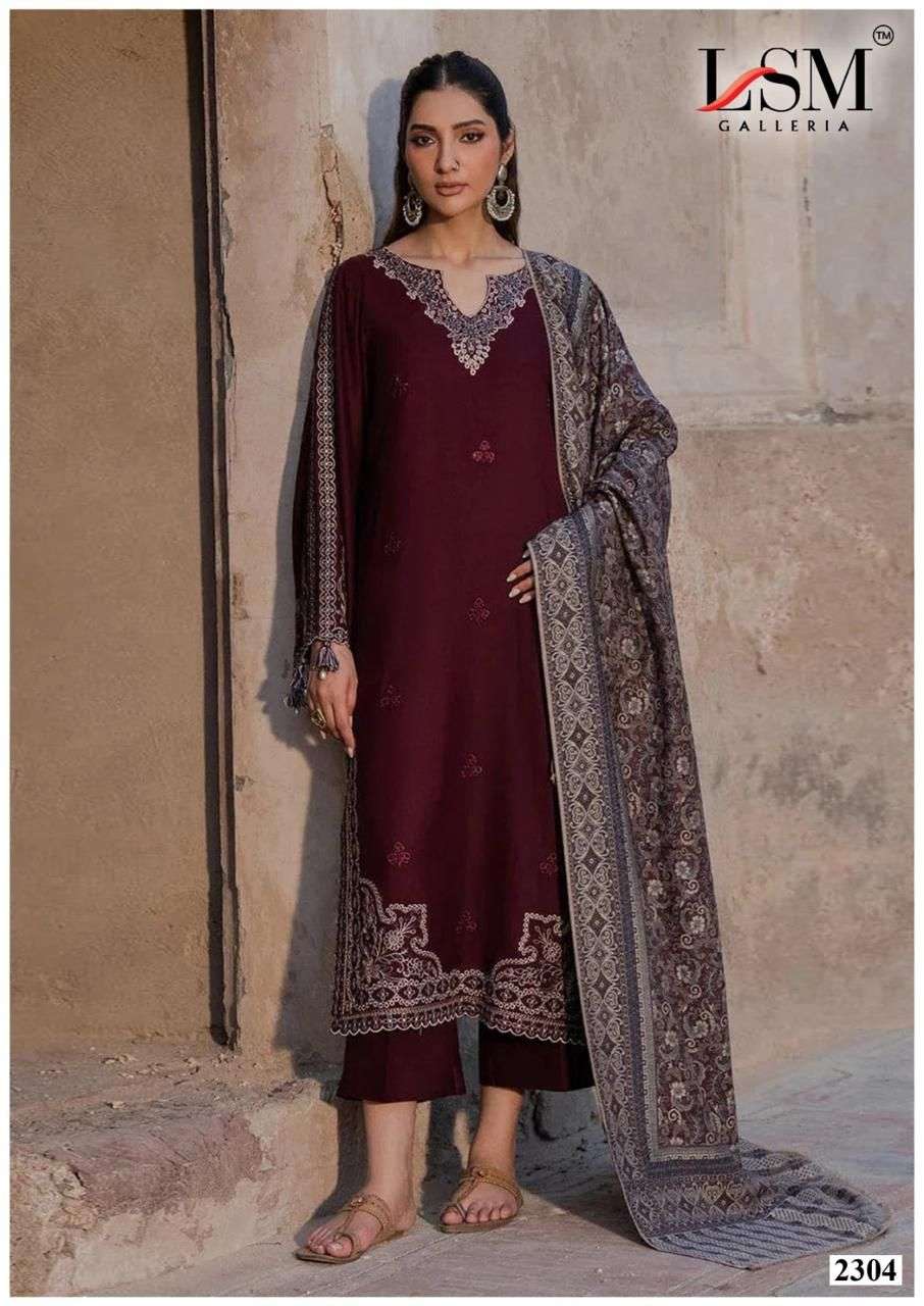 PARIAN DREAM HEAVY LUXURY LAWN COLLECTION VOL - 23 BY LSM - 04