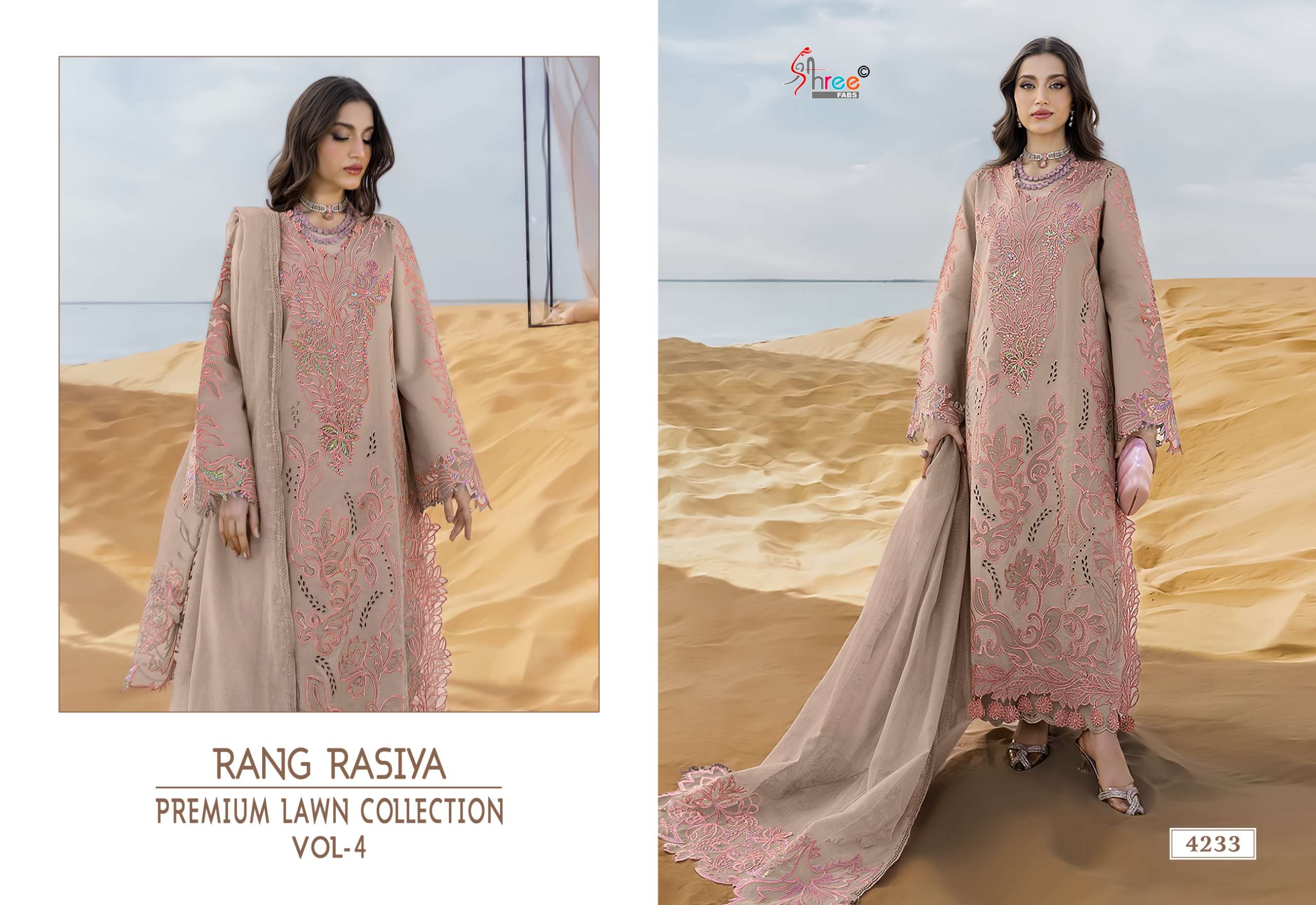 RANG RASIYA VOL - 04 BY SHREE FABS - 01