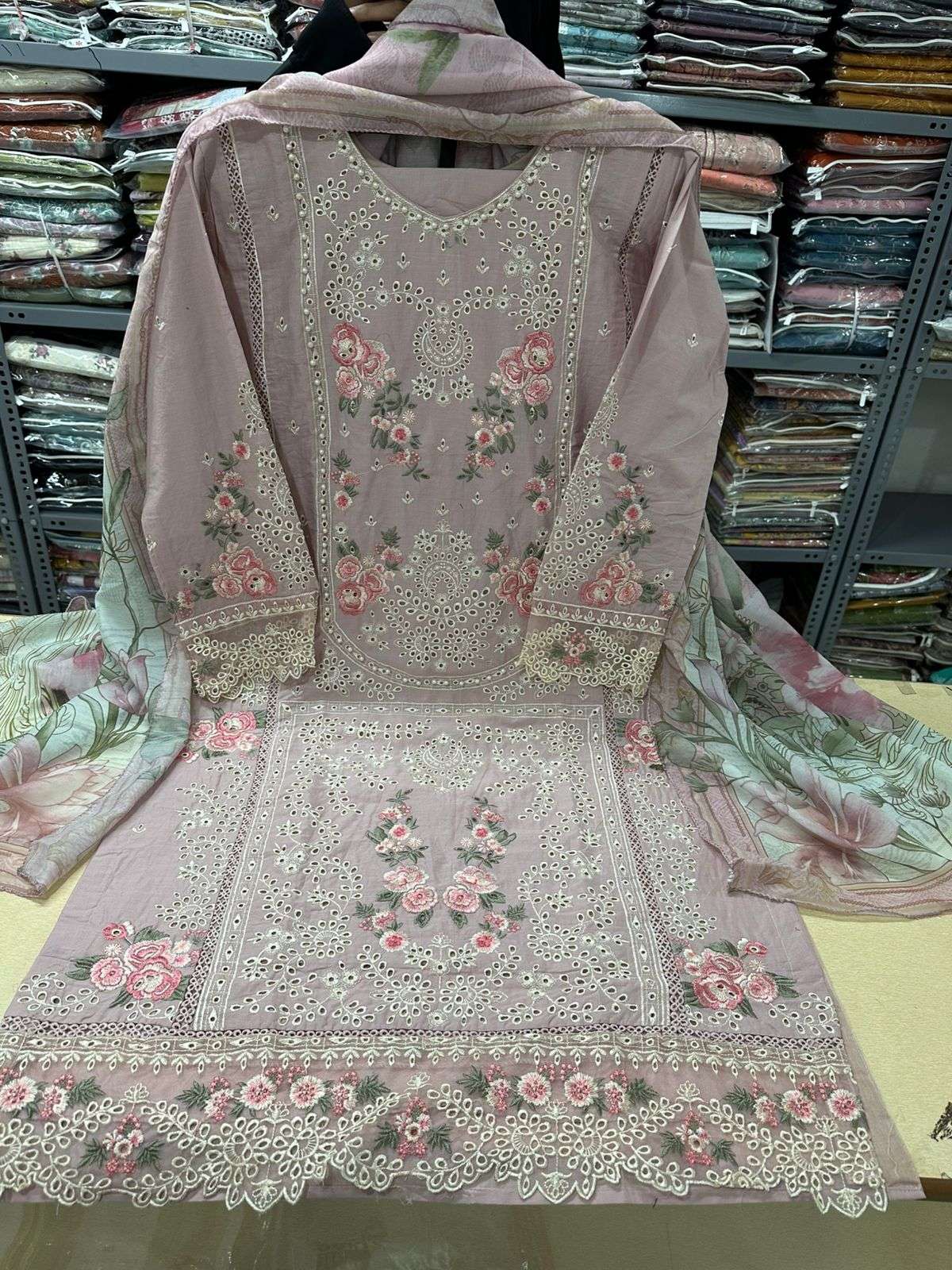 RTW Falah Premium Party Wear Collection Code - 26074 By Falah Designer Suits - 03