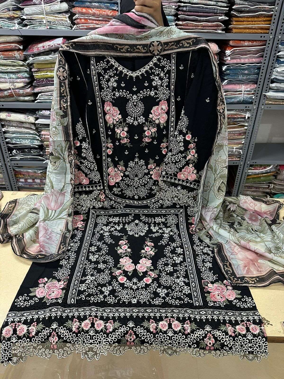 RTW Falah Premium Party Wear Collection Code - 26074 By Falah Designer Suits - 04