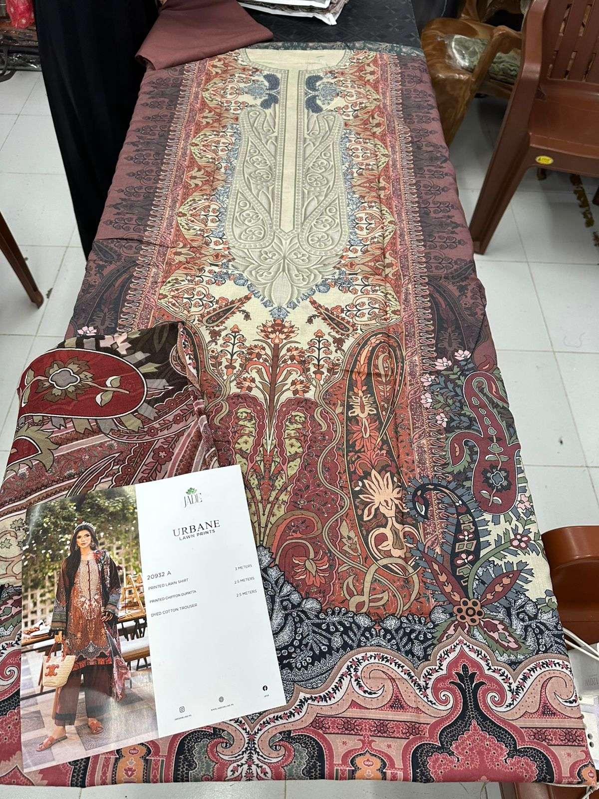 Urbane Chiffon 2026 Lawn Collection by Jade-02