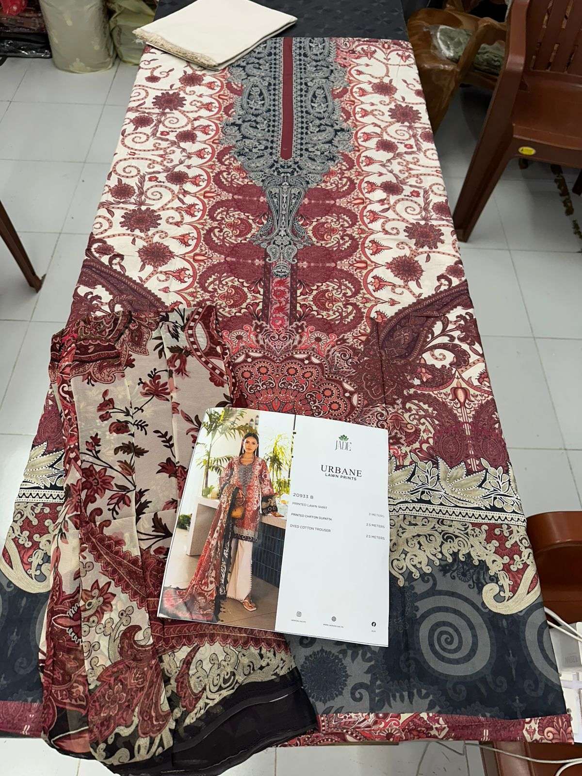 Urbane Chiffon 2026 Lawn Collection by Jade-12