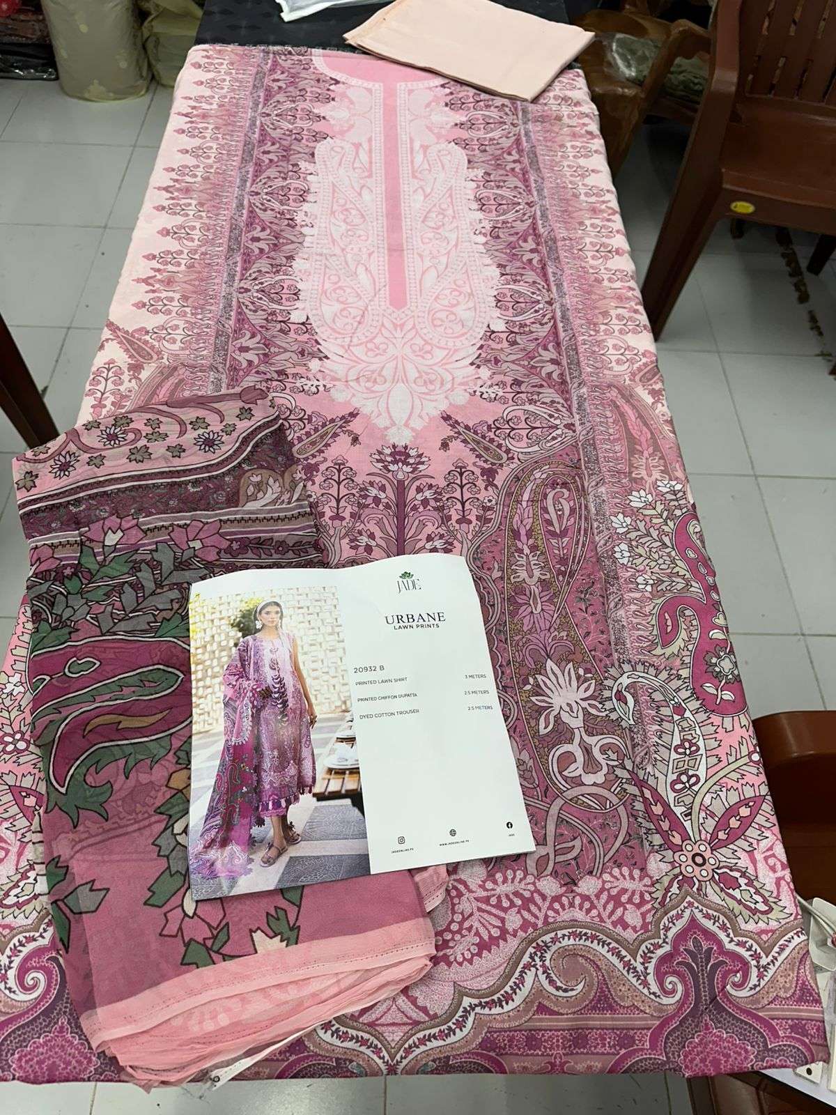 Urbane Chiffon 2026 Lawn Collection by Jade-16