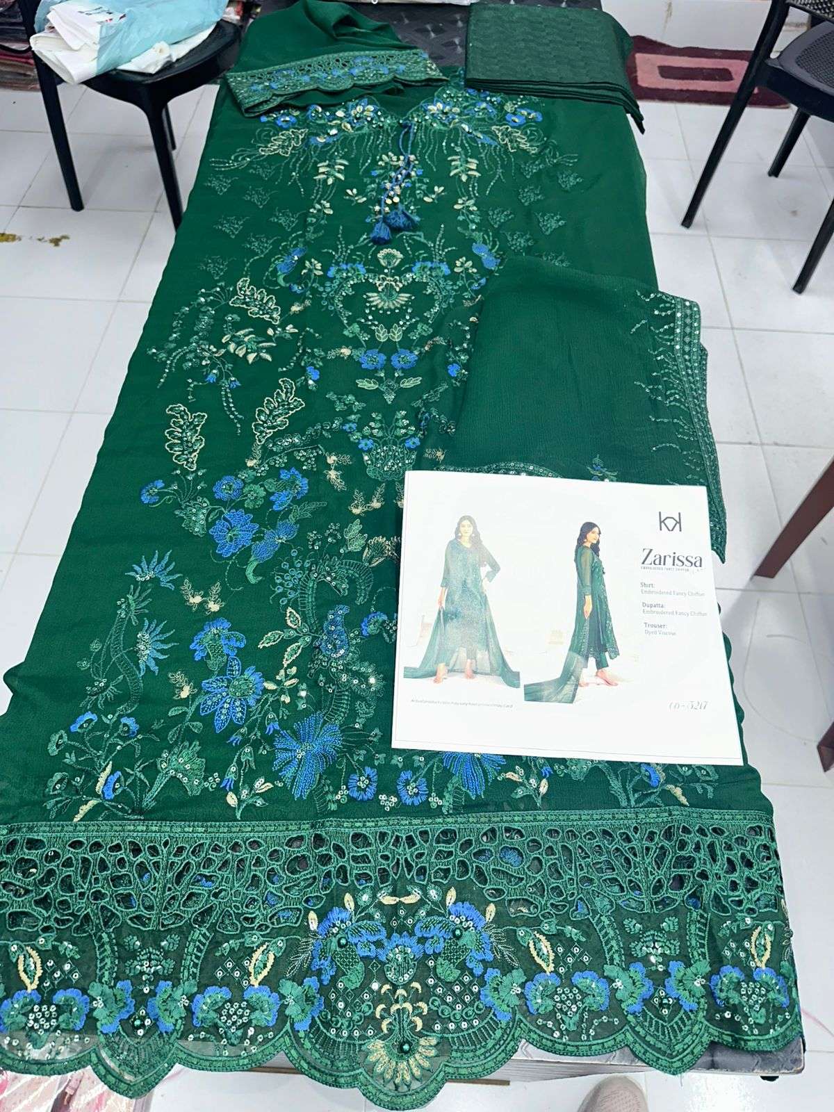 ZARISSA New Fancy Embroidered Chiffon 2026 Tawakkal-03
