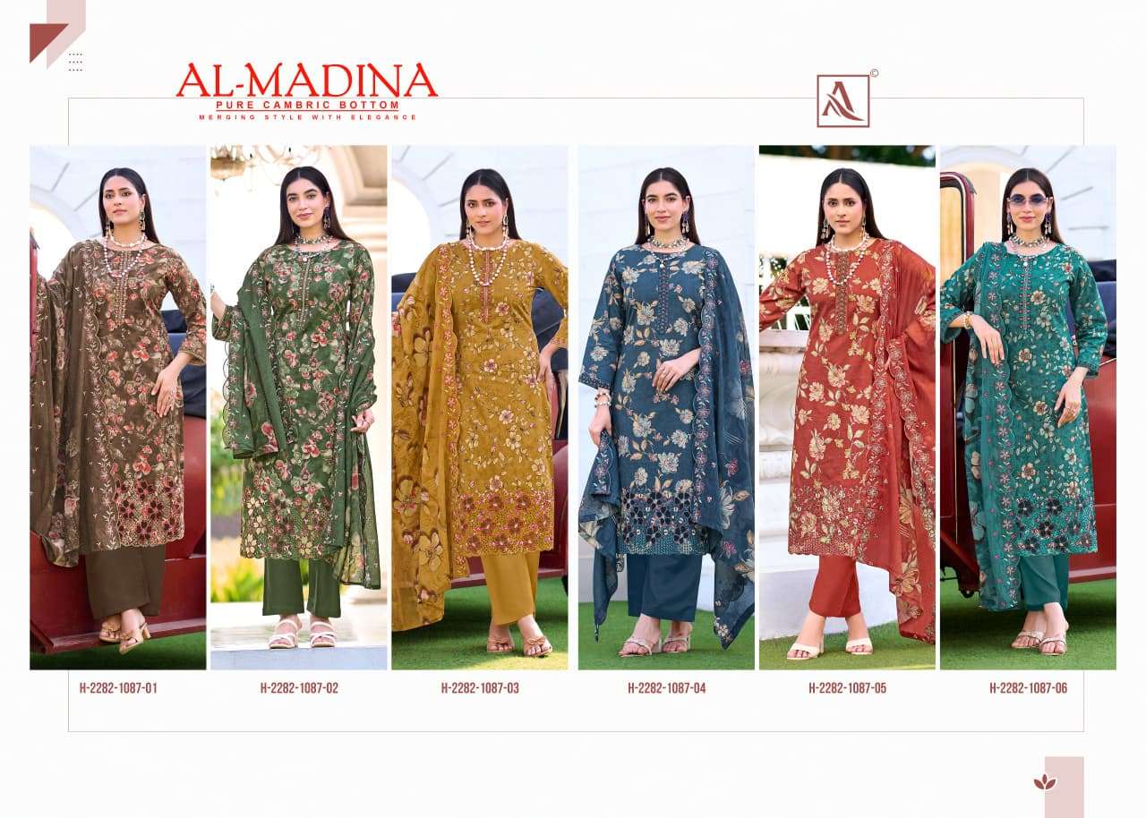 AL MADINA BY ALOK SUIT - 01 - 06