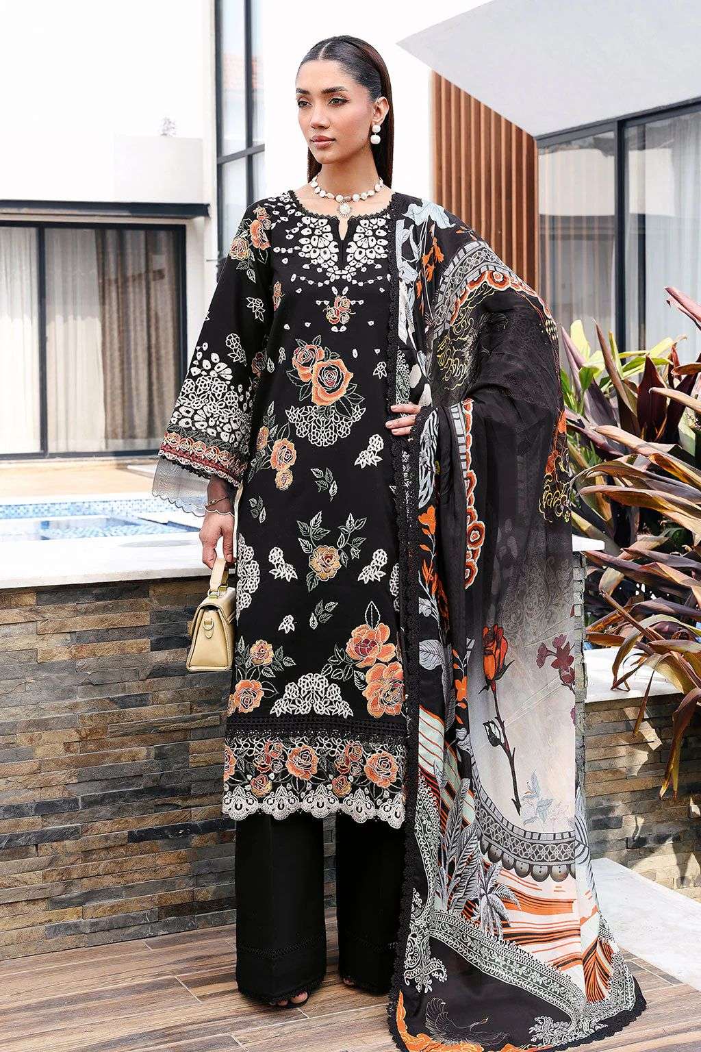 Andaaz Luxury Lawn Vol 14 Collection 2026 Ramsha-09