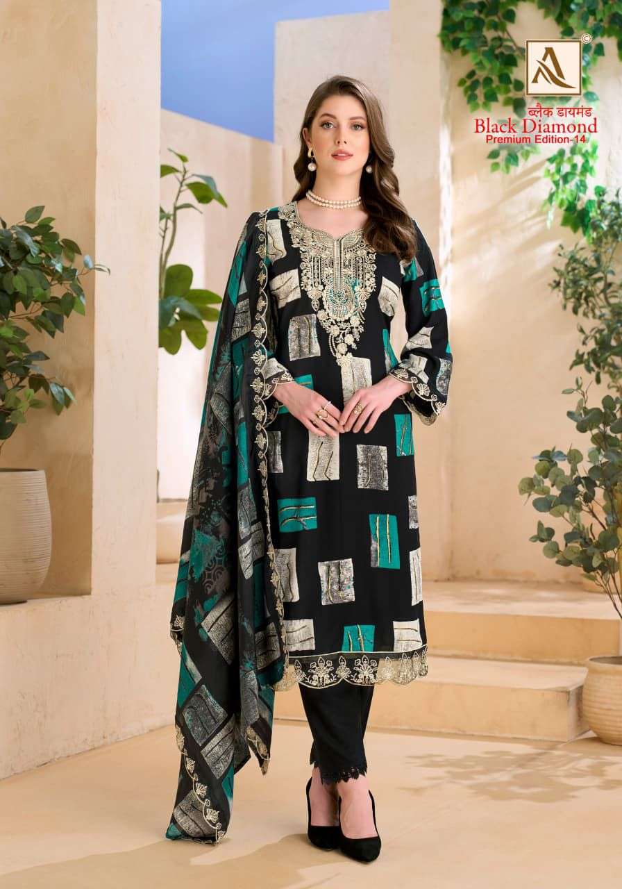 BLACK DIAMOND PREMIUM EDITION - 14 BY ALOK SUIT - 01