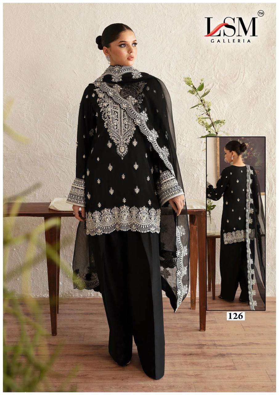 BLACK & WHITE LUXURY HEAVY LAWN COLLECTION VOL - 02 BY LSM GALLERIA - 06