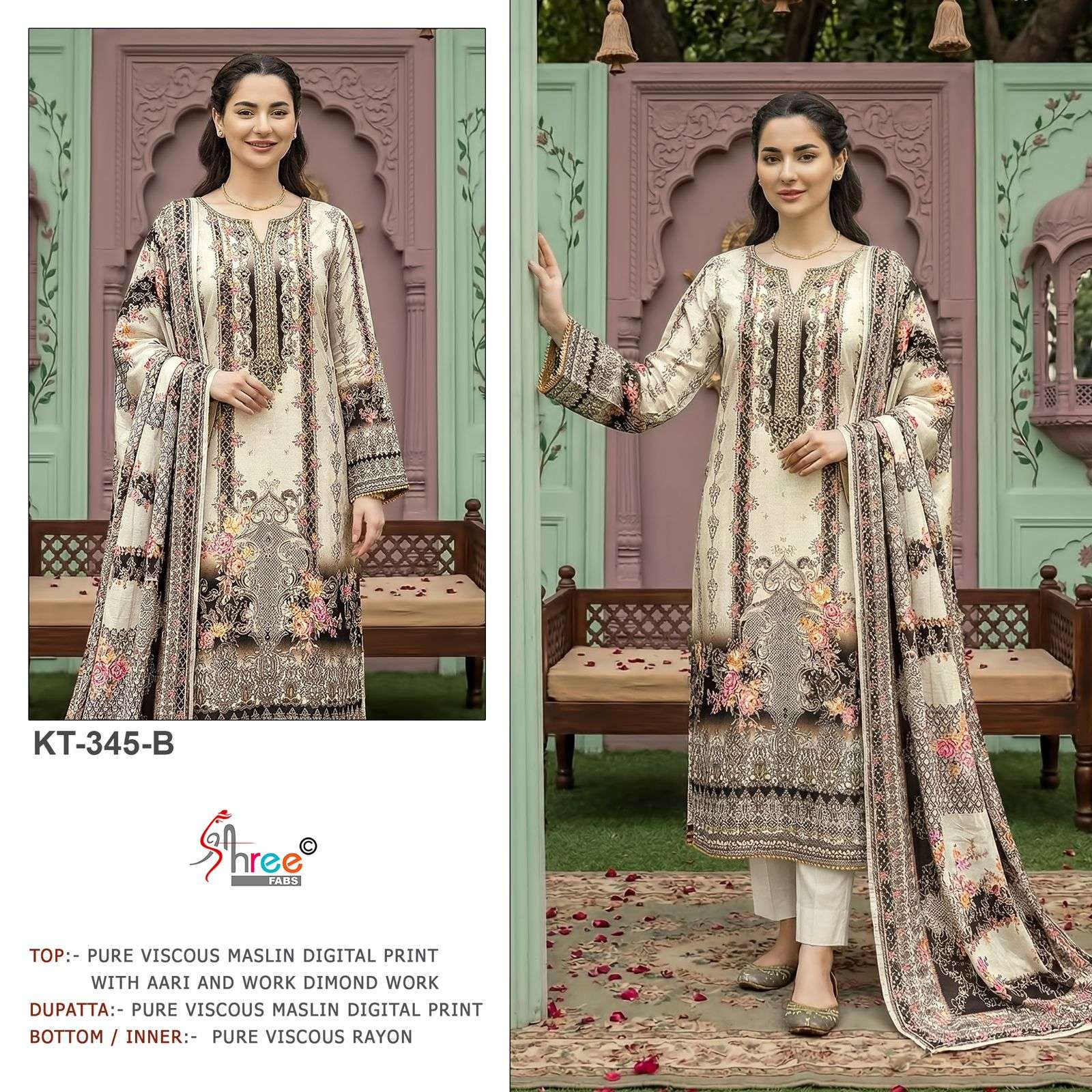 DESIGN NO. KT - 345 BY SHREE FABS - 01