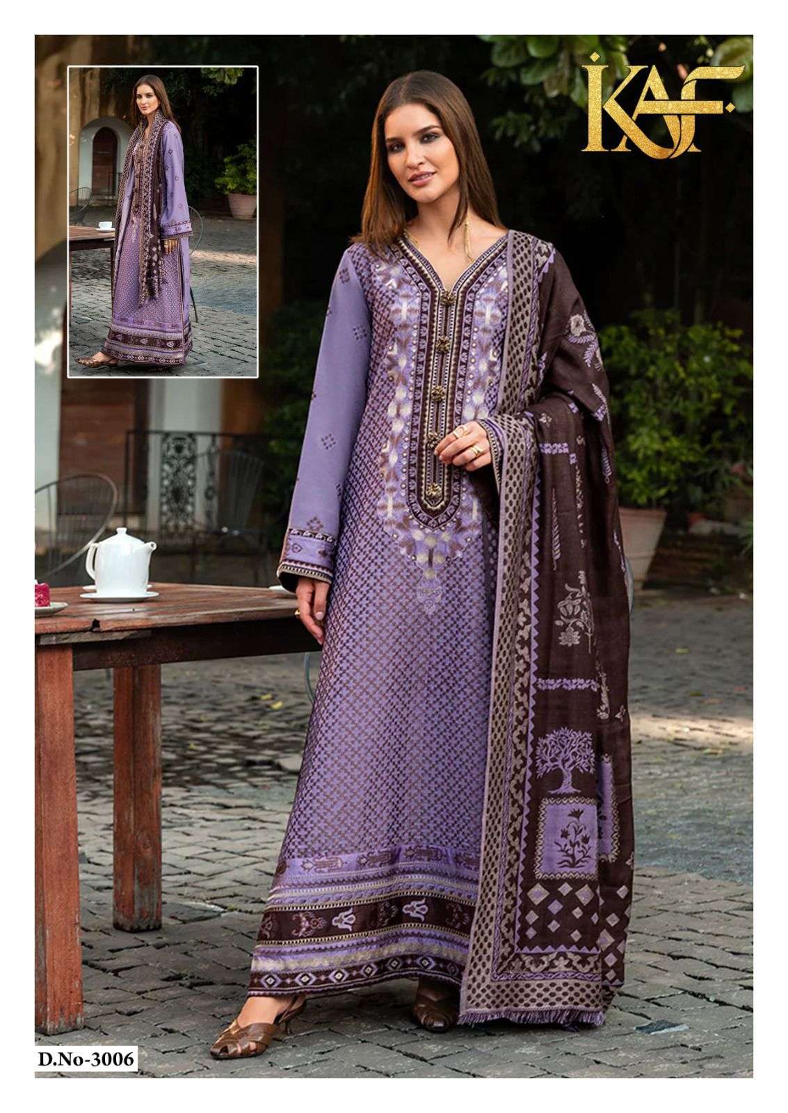 EVAYRA GULAAL VOL - 03 OPEN & MODEL PIC BY KAF FABRIC - 06