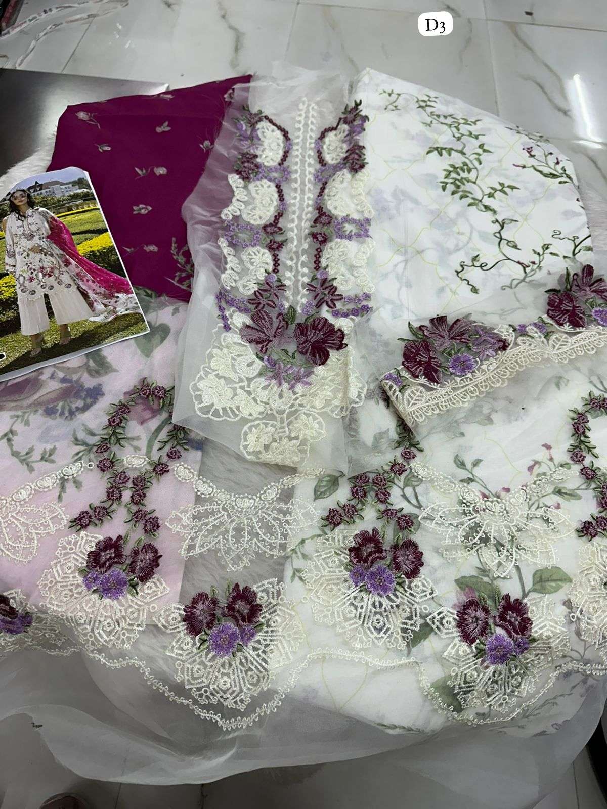 Falah Premium Cotton Collection Code - 50023 By Falah Designer Suits - 06