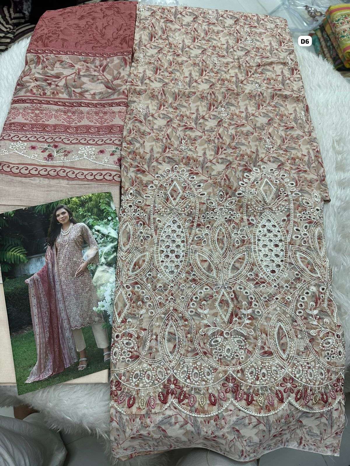 Falah Premium Cotton Collection Code - 50034 By Falah Designer Suits - 03