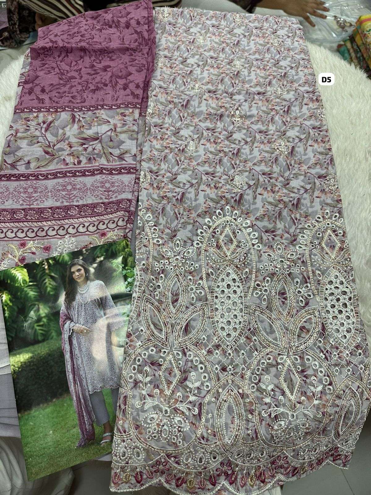 Falah Premium Cotton Collection Code - 50034 By Falah Designer Suits - 05