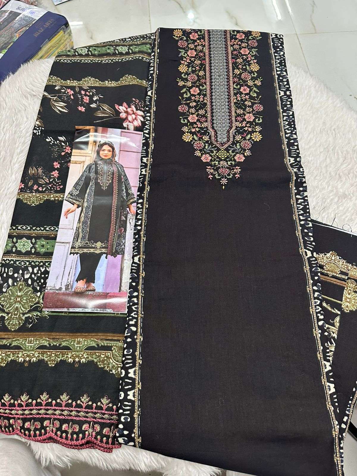 Falah Premium Cotton Collection Code - 50037 By Falah Designer Suits - 02