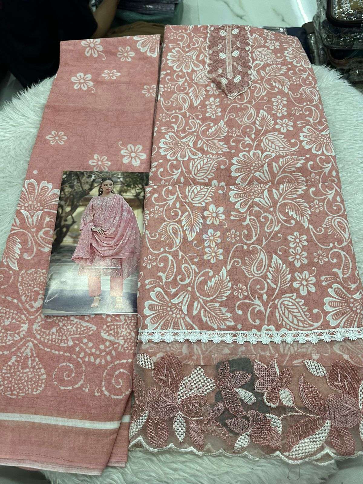 Falah Premium Cotton Collection Code - 50045 By Falah Designer Suits - 03