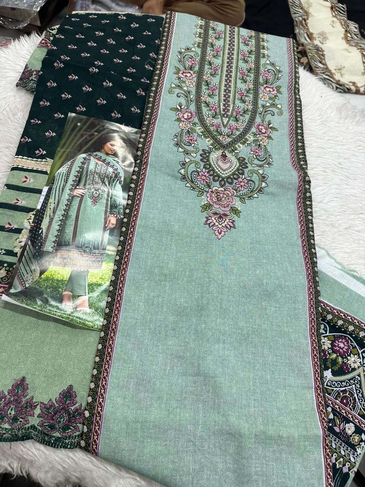 Falah Premium Cotton Collection Code - 50047 By Falah Designer Suits - 04