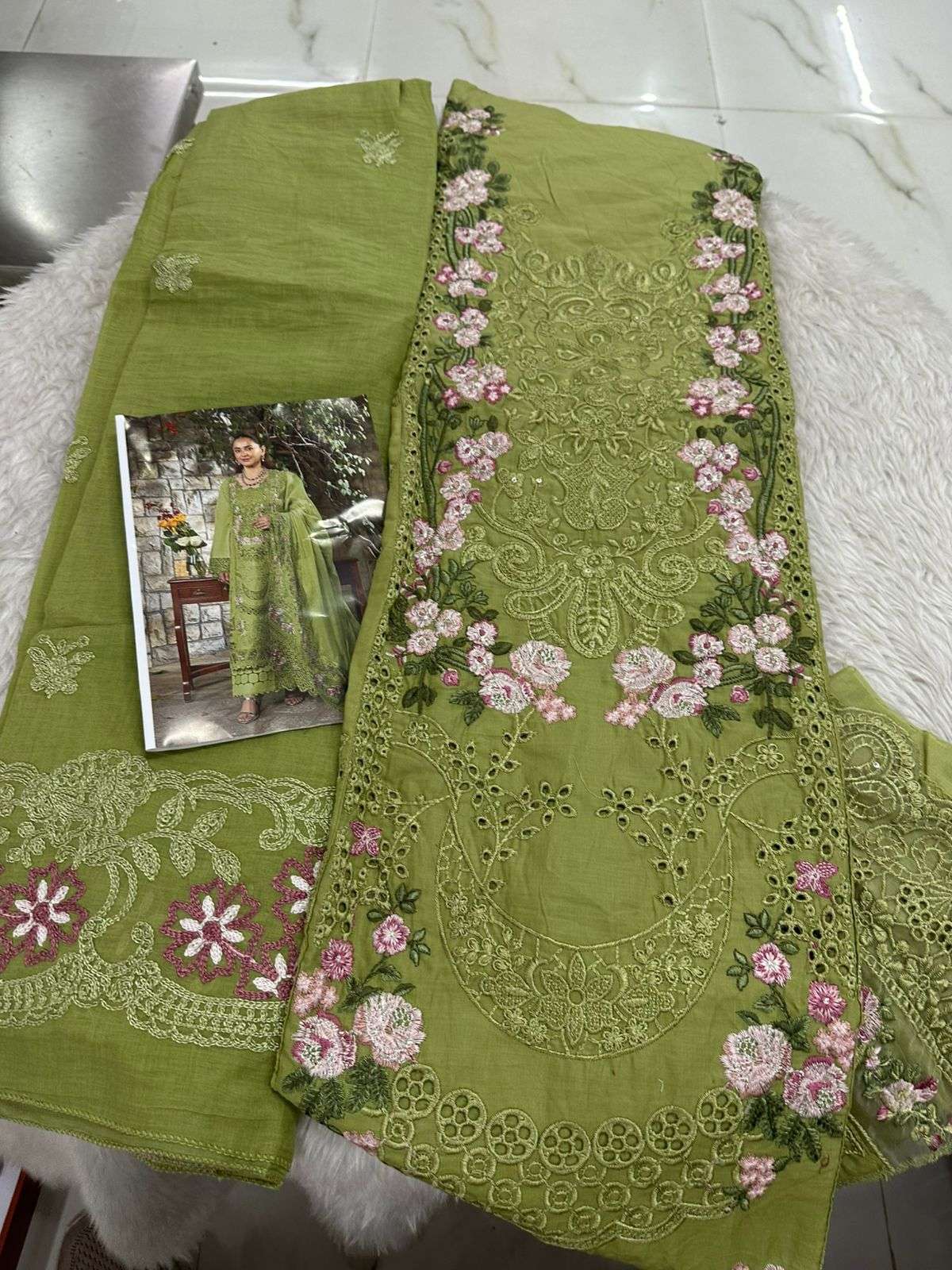 Falah Premium Cotton Collection Code - 50048 By Falah Designer Suits - 04
