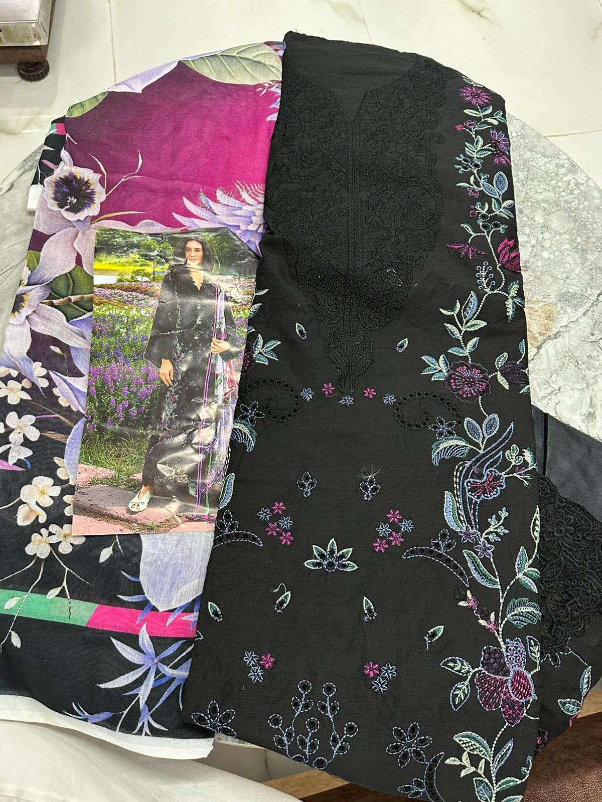 Falah Premium Cotton Collection Code - 50057 By Falah Designer Suits - 01