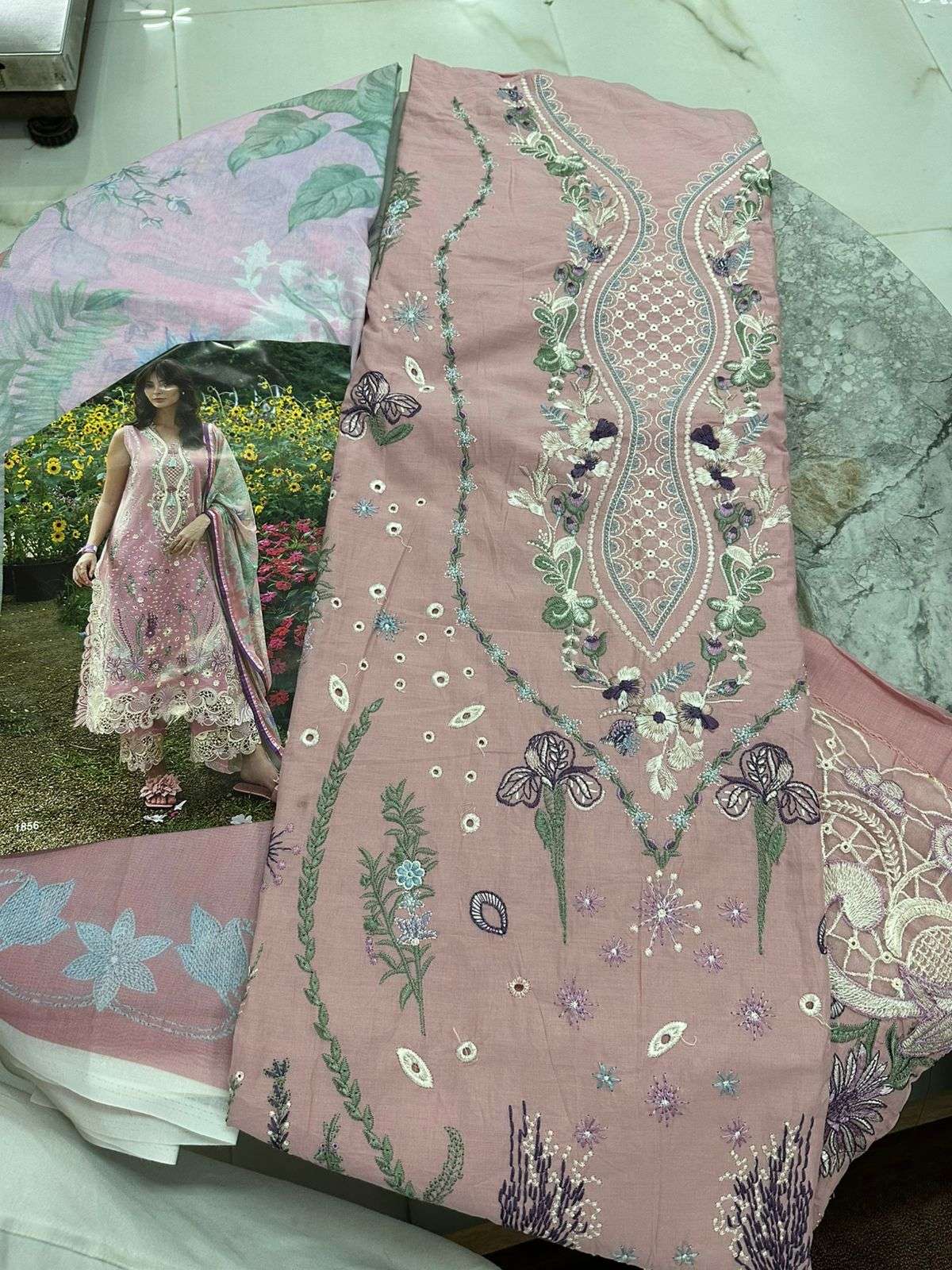 Falah Premium Cotton Collection Code - 50057 By Falah Designer Suits - 04