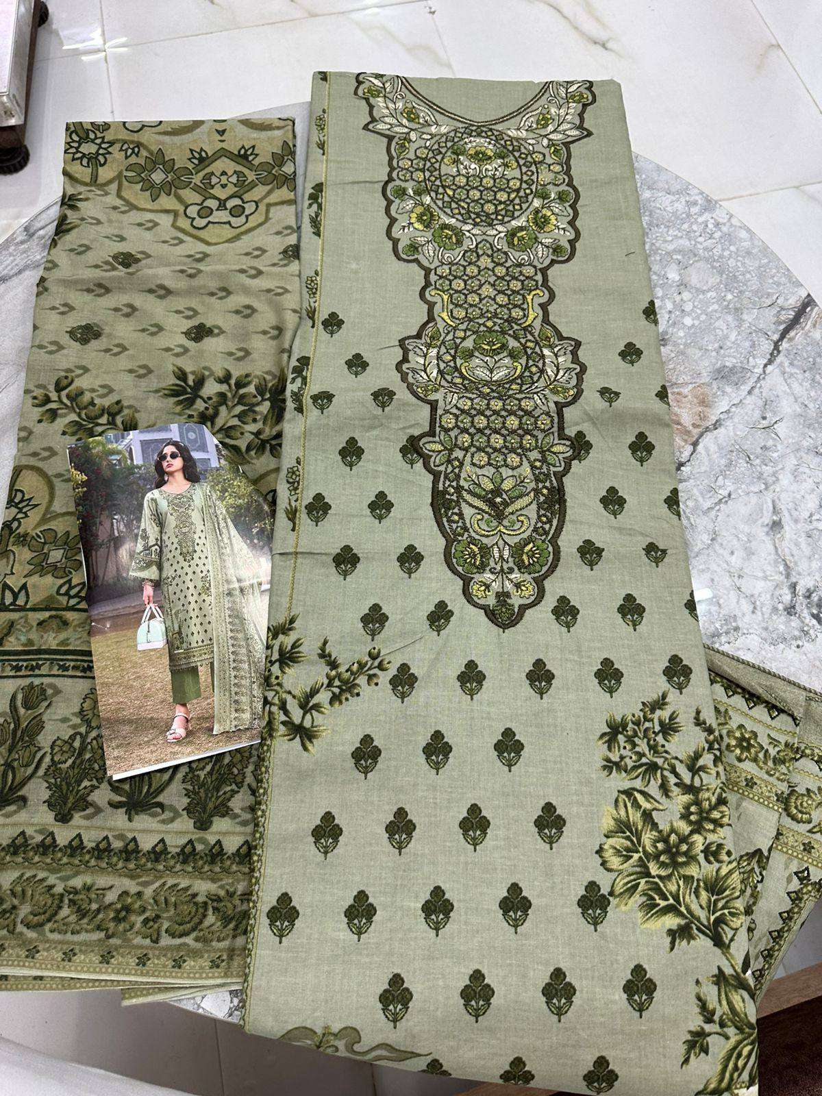 Falah Premium Cotton Collection Code - 50058 By Falah Designer Suits - 04