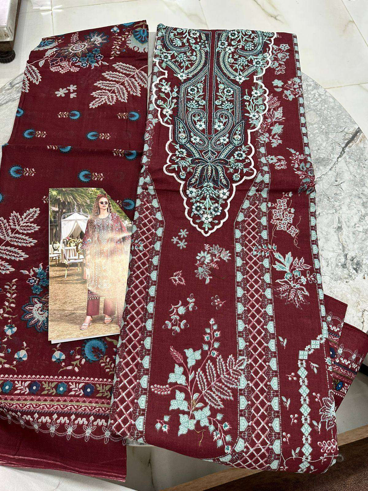 Falah Premium Cotton Collection Code - 50058 By Falah Designer Suits - 07