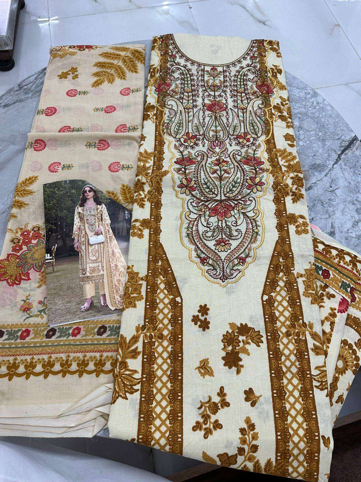 Falah Premium Cotton Collection Code - 50058 By Falah Designer Suits - 08