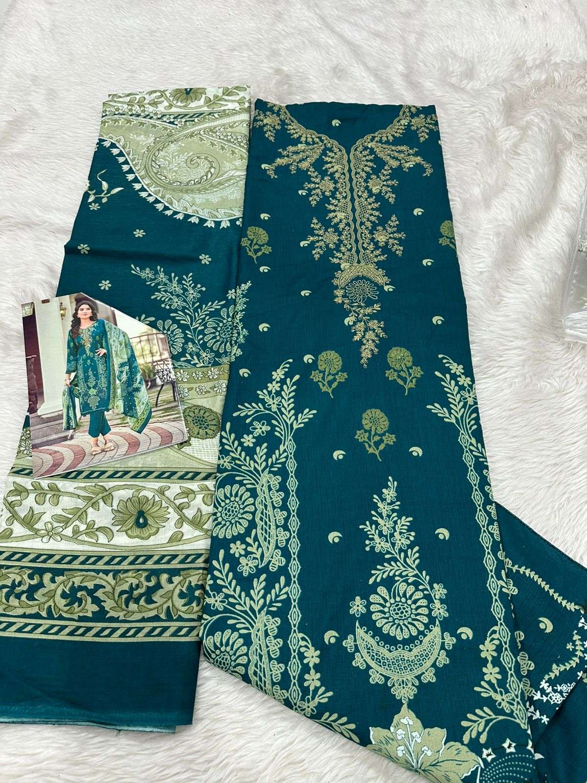 Falah Premium Cotton Collection Code - 50064 By Falah Designer Suits - 06