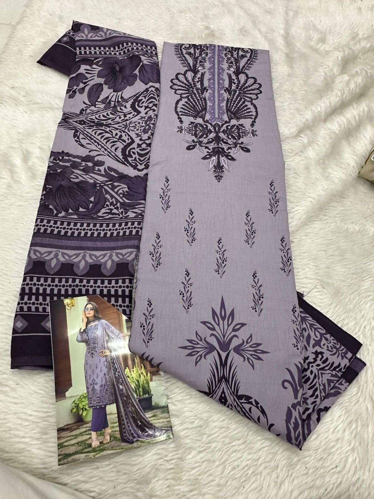 Falah Premium Cotton Collection Code - 50064 By Falah Designer Suits - 07
