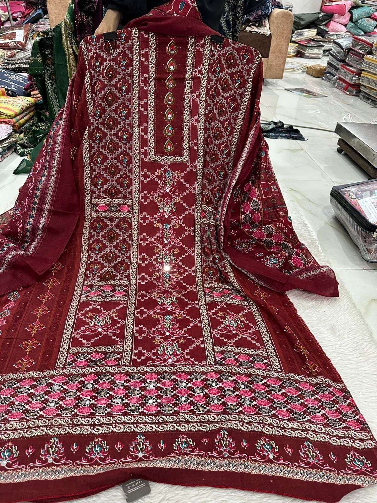 Falah Premium Cotton Collection Code - NOP03 By Falah Designer Suits - 04