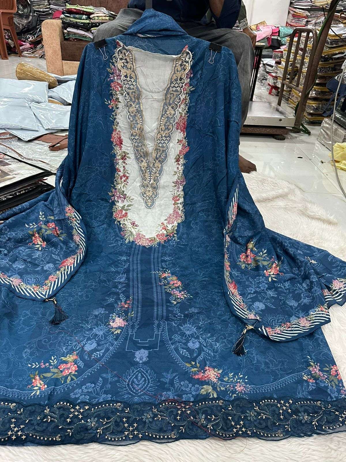 Falah Premium Maslin Collection Code - 50062 By Falah Designer Suits - 01