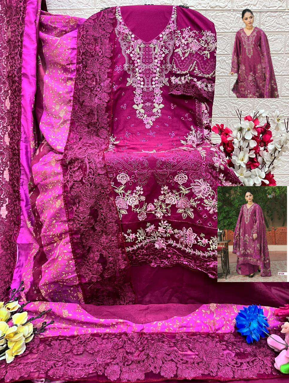 KAHF PREMIUM LUXURY LAWN COLLECTION VOL - 03 BY SHREE FAB - 05