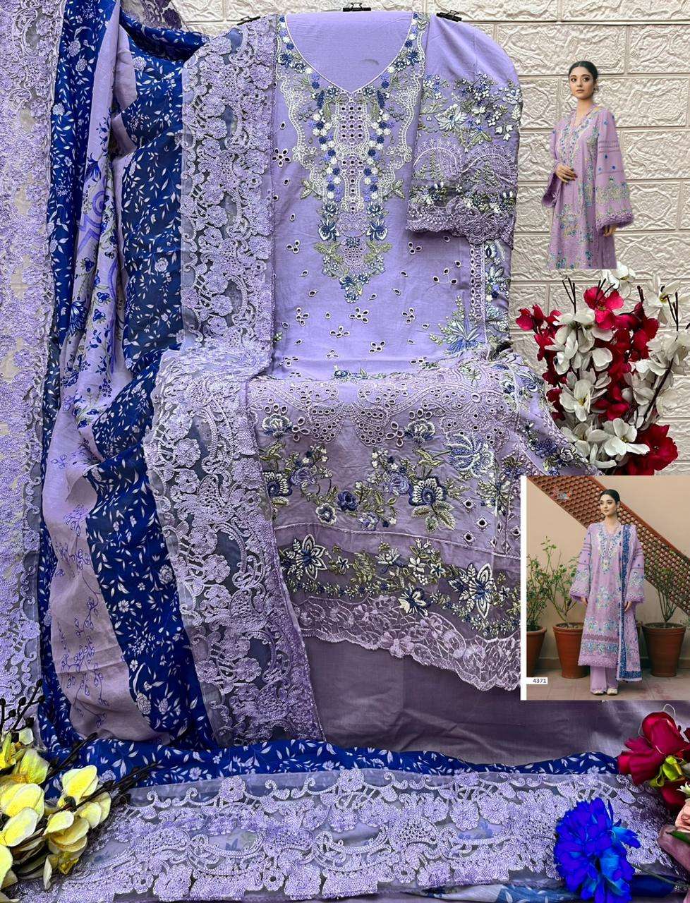 KAHF PREMIUM LUXURY LAWN COLLECTION VOL - 03 BY SHREE FAB - 06