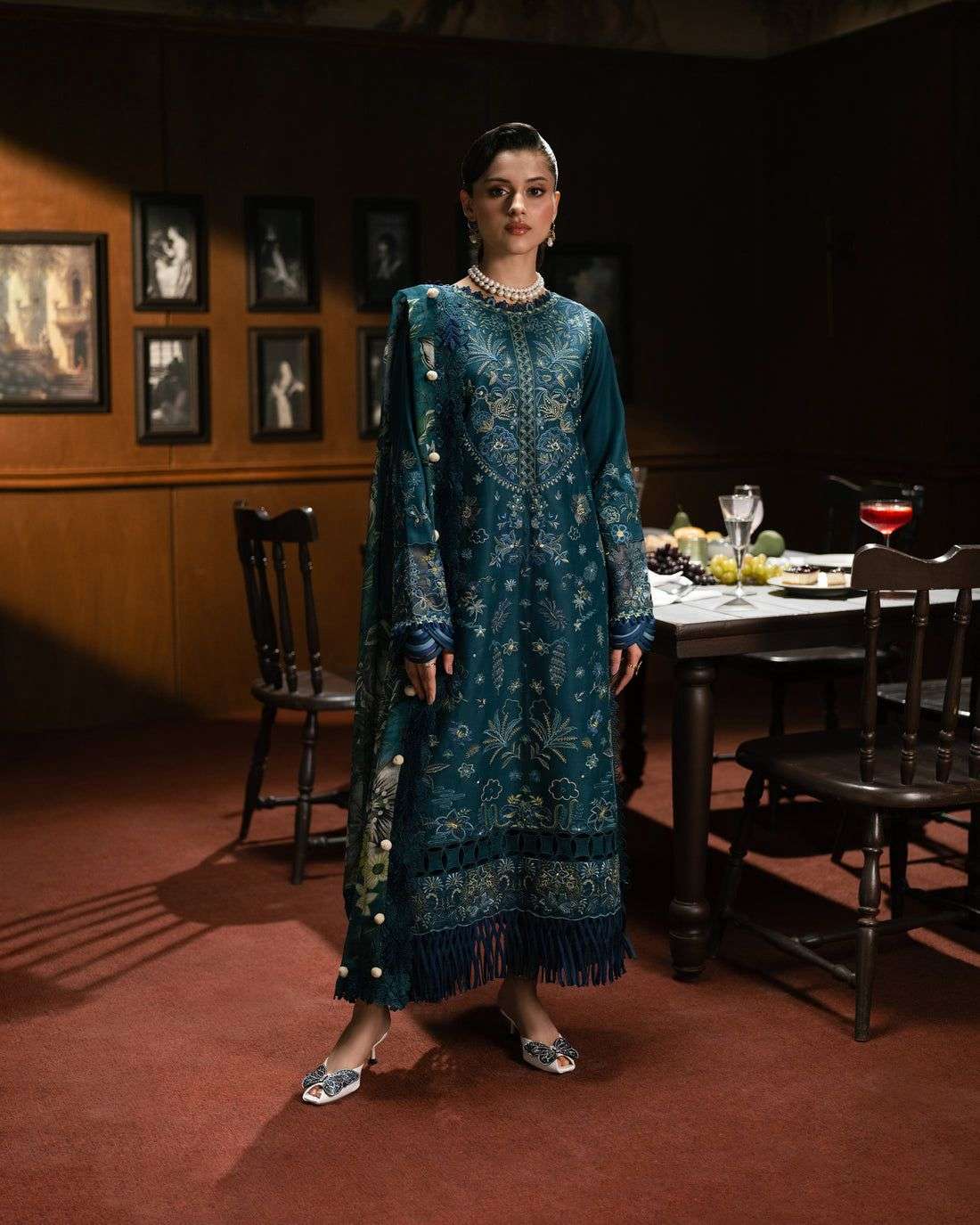 Le Premier Unstitched Embroidered Lawn 2026 by JADE-09