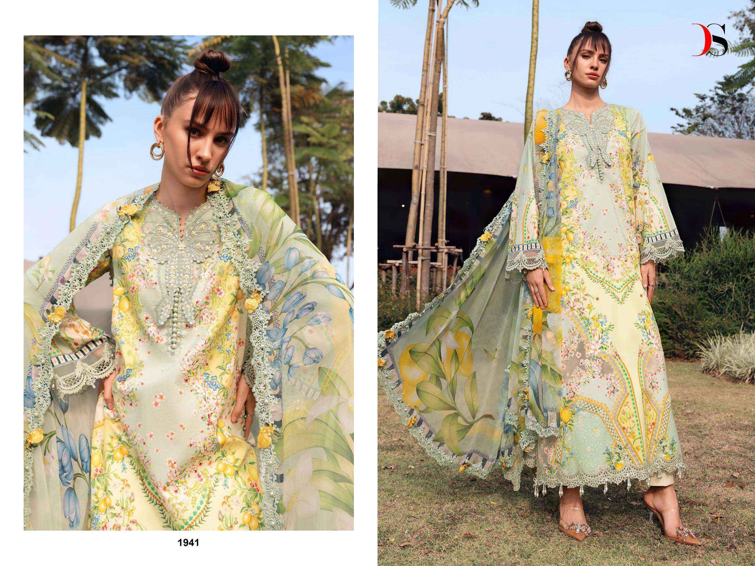 MARIA B M PRINT BY DEEPSY SUITS - 01