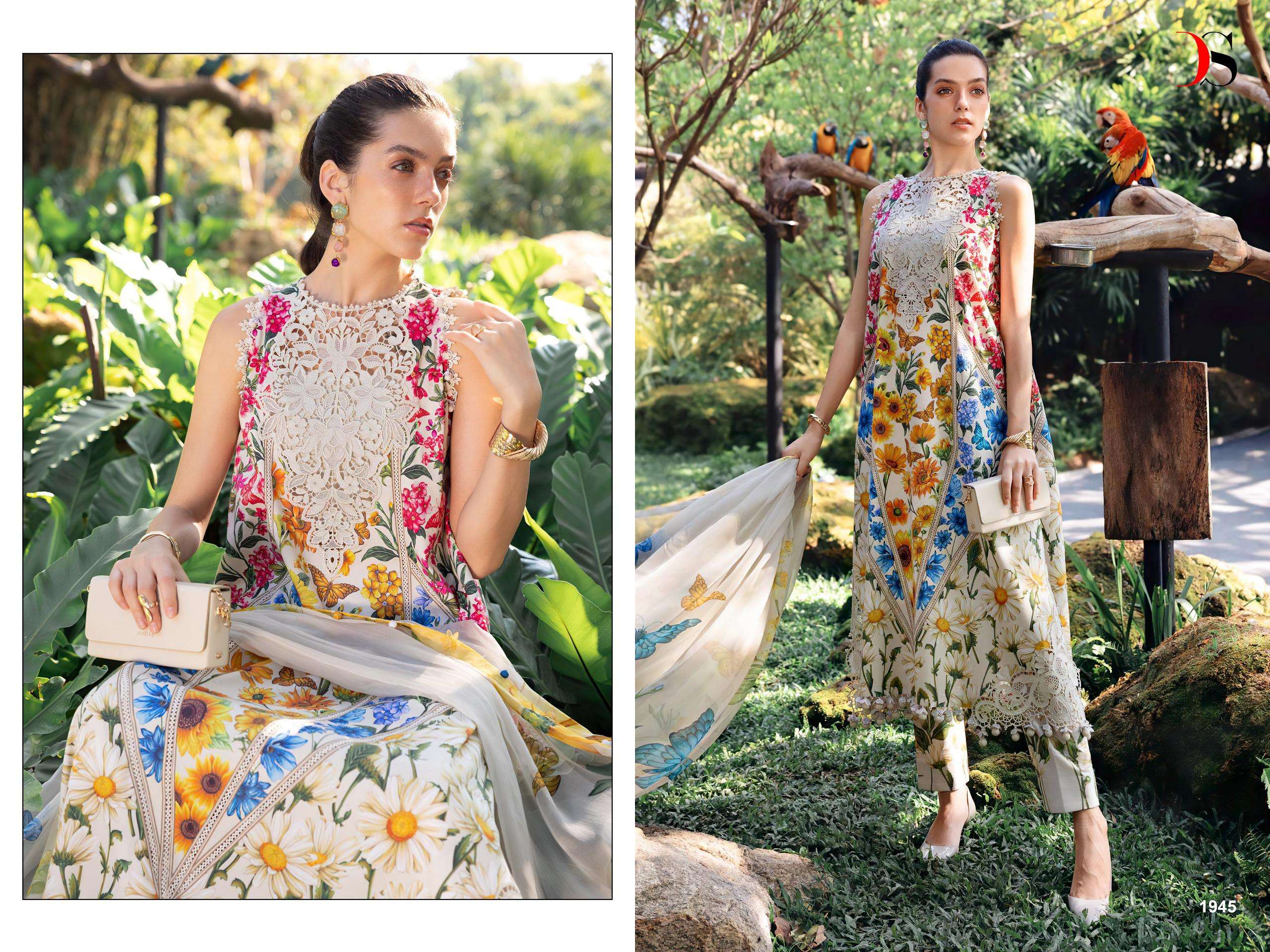MARIA B M PRINT BY DEEPSY SUITS - 05
